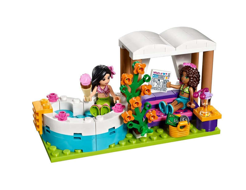 LEGO 41313 Friends Heartlake Summer Pool (Discontinued by Manufacturer 2017) Hard-to-find