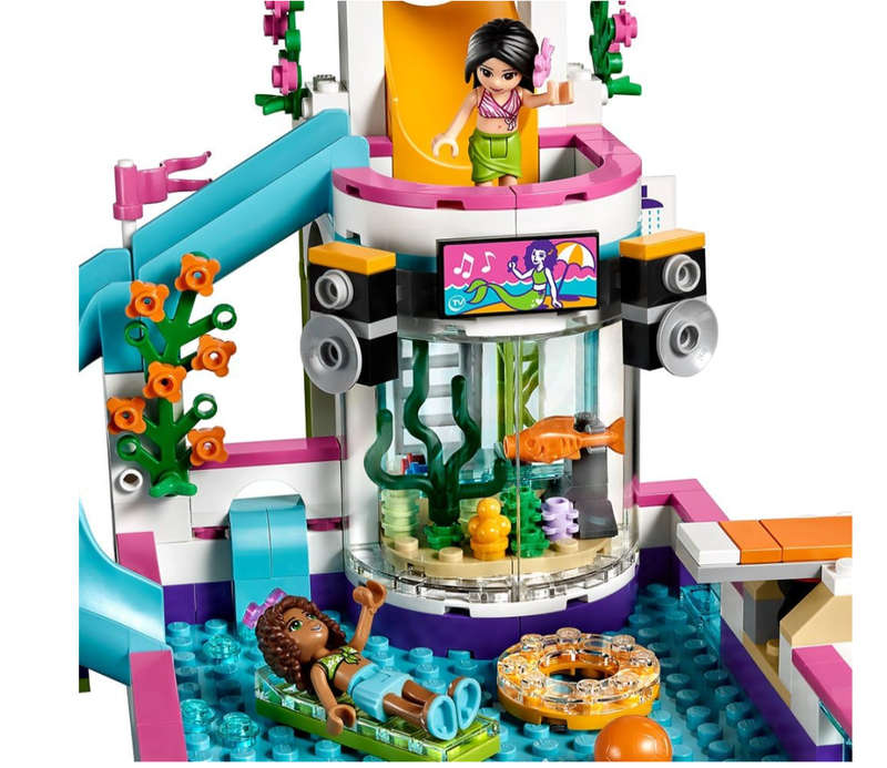 LEGO 41313 Friends Heartlake Summer Pool (Discontinued by Manufacturer 2017) Hard-to-find