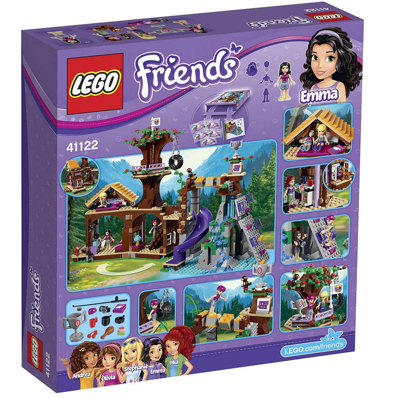 LEGO 41122 Friends Adventure Camp Tree House (Discontinued by Manufacturer 2016) Hard-to-find