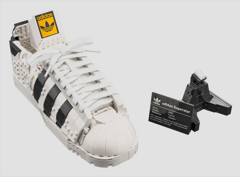 LEGO 10282 Adidas Originals Superstar (Discontinued by Manufacturer 2021) Collectors Grail