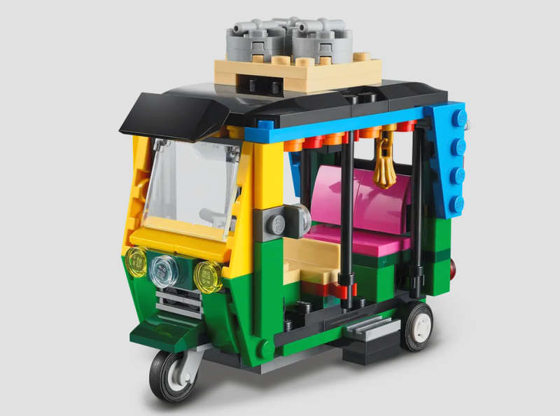 Lego 40469 Creator Tuk Tuk (Discontinued by Manufacturer 2021) Hard-to-find