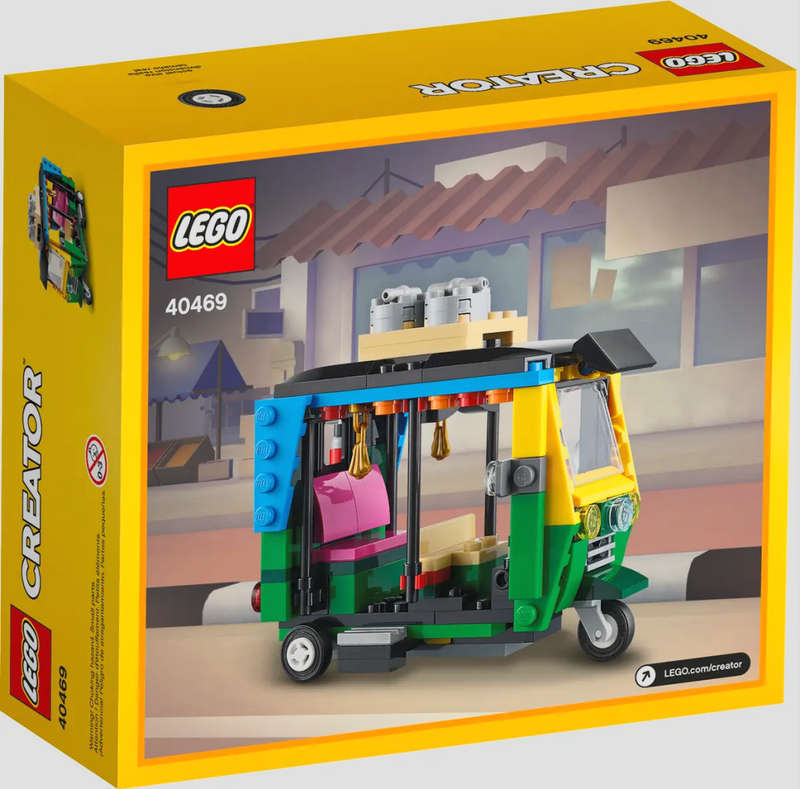 Lego 40469 Creator Tuk Tuk (Discontinued by Manufacturer 2021) Hard-to-find