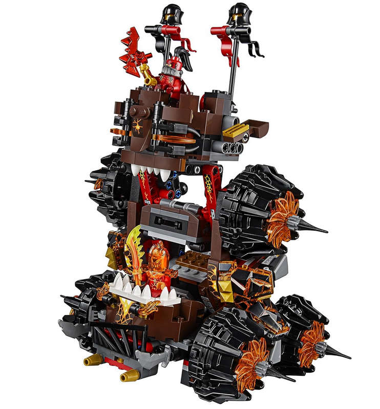 LEGO 70321 Nexo Knights General Magmar`s Siege Machine of Doom (Discontinued by Manufacturer 2016)