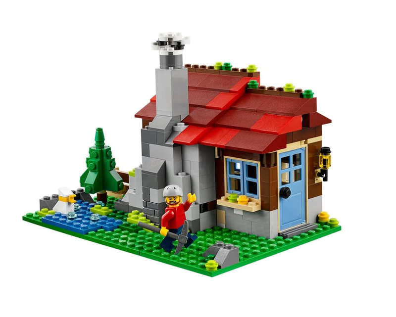 LEGO 31025 CREATOR 3-in-1 Mountain Hut (Discontinued by Manufacturer 2014)