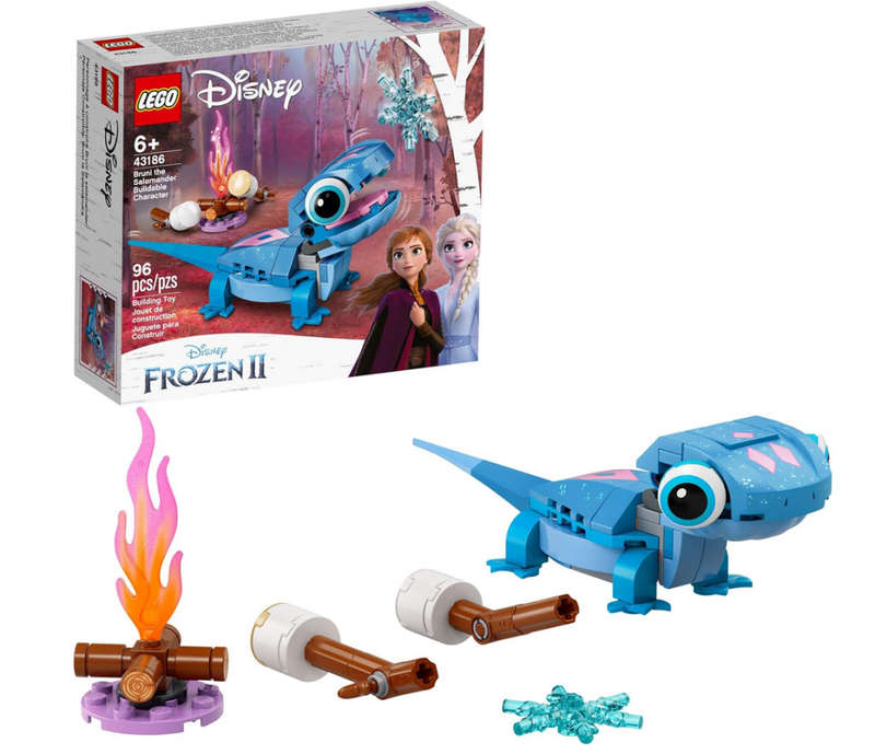 LEGO 43186 Disney Bruni The Salamander Buildable Character (Discontinued by Manufacturer 2021)