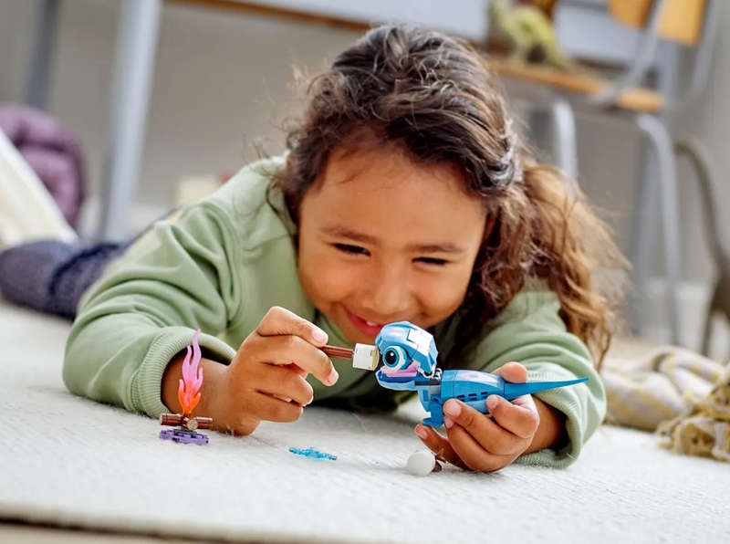 LEGO 43186 Disney Bruni The Salamander Buildable Character (Discontinued by Manufacturer 2021)