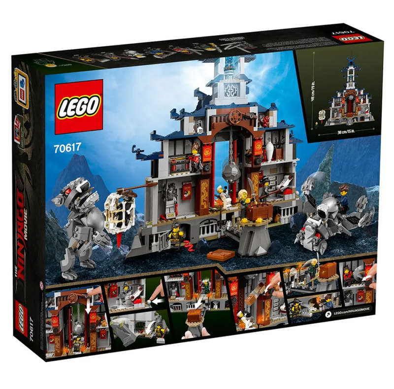 LEGO 70617 Ninjago Movie Temple Ultimate Ultimate Weapon(Discontinued by Manufacturer 2017)Very Rare