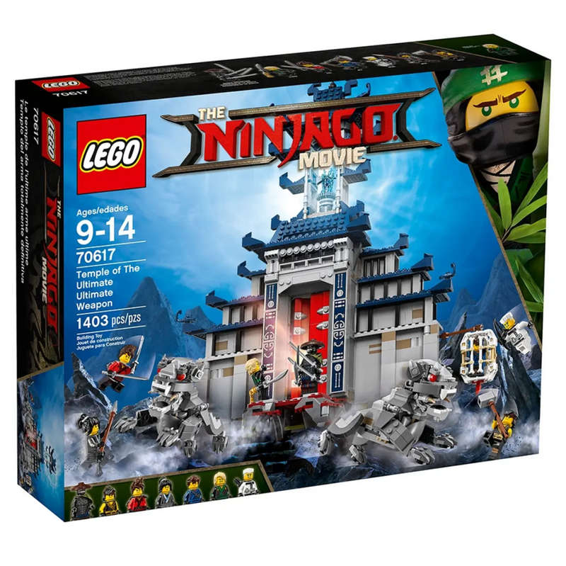 LEGO 70617 Ninjago Movie Temple Ultimate Ultimate Weapon(Discontinued by Manufacturer 2017)Very Rare