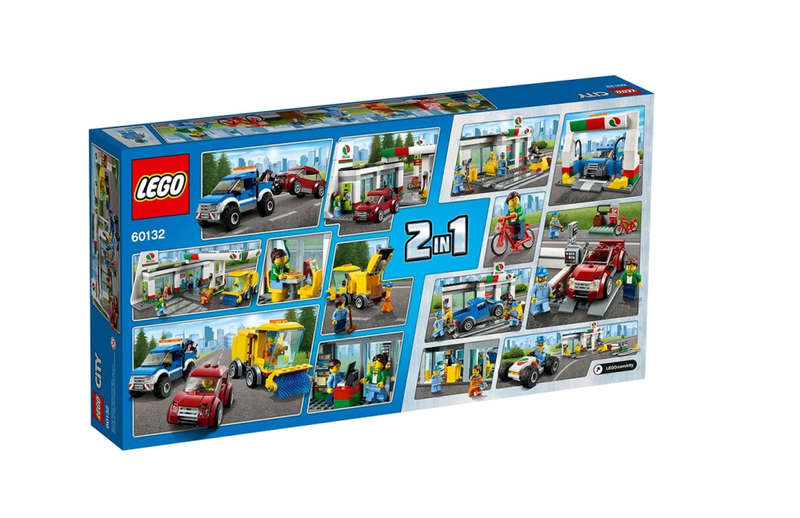 LEGO 60132 City Town Service Station (Discontinued by Manufacturer 2016) Hard-to-find