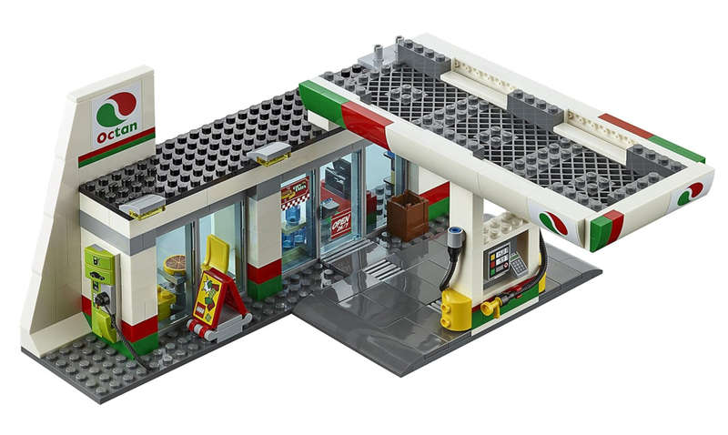 LEGO 60132 City Town Service Station (Discontinued by Manufacturer 2016) Hard-to-find