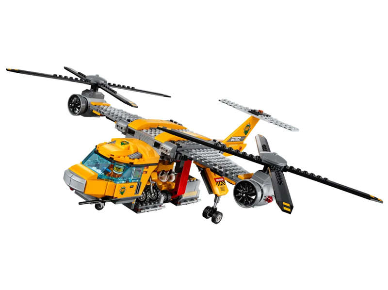 LEGO 60162 City Jungle Air Drop Helicopter (Discontinued by Manufacturer 2017) Hard-to-find