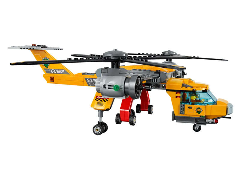 LEGO 60162 City Jungle Air Drop Helicopter (Discontinued by Manufacturer 2017) Hard-to-find