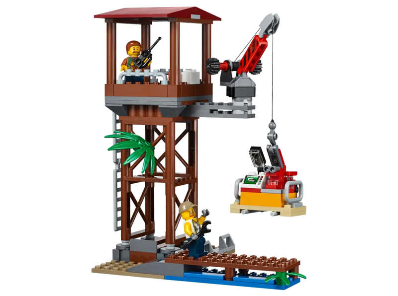 LEGO 60162 City Jungle Air Drop Helicopter (Discontinued by Manufacturer 2017) Hard-to-find