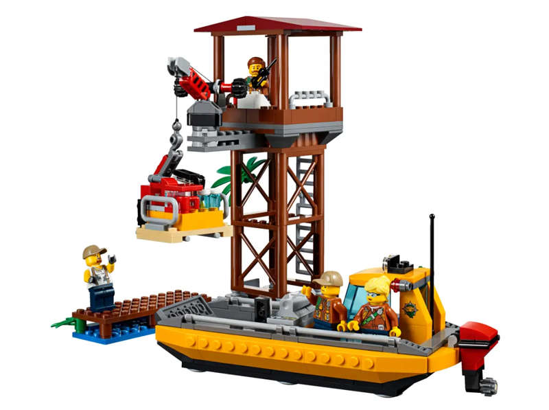 LEGO 60162 City Jungle Air Drop Helicopter (Discontinued by Manufacturer 2017) Hard-to-find