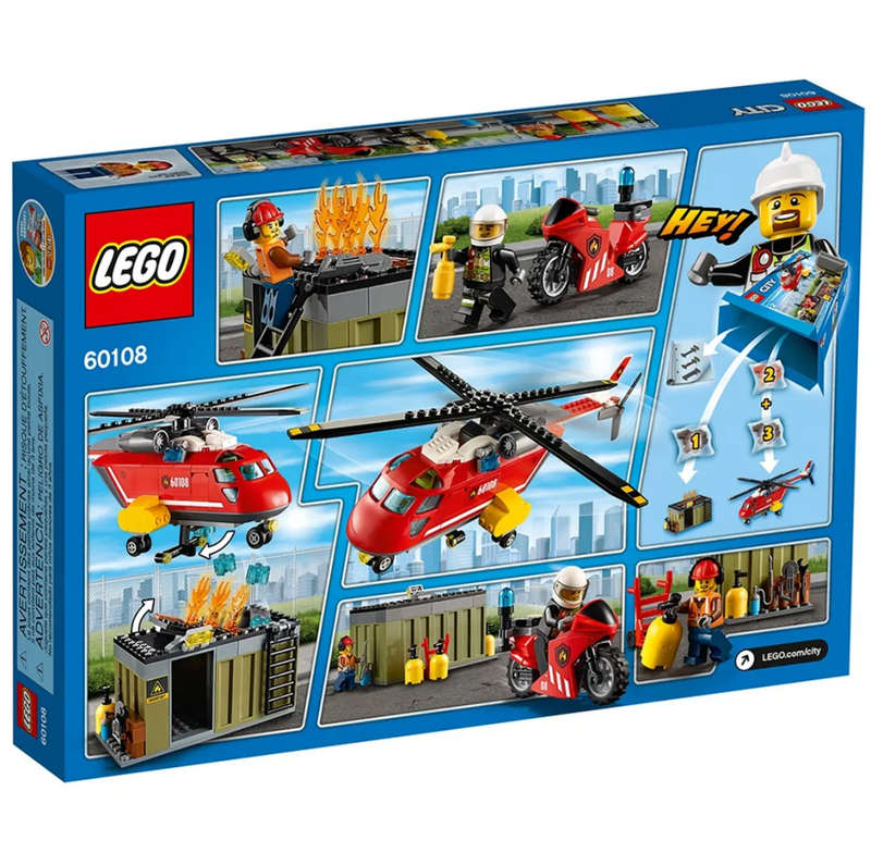 LEGO 60108 City Fire Response Unit (Discontinued by Manufacturer 2016)