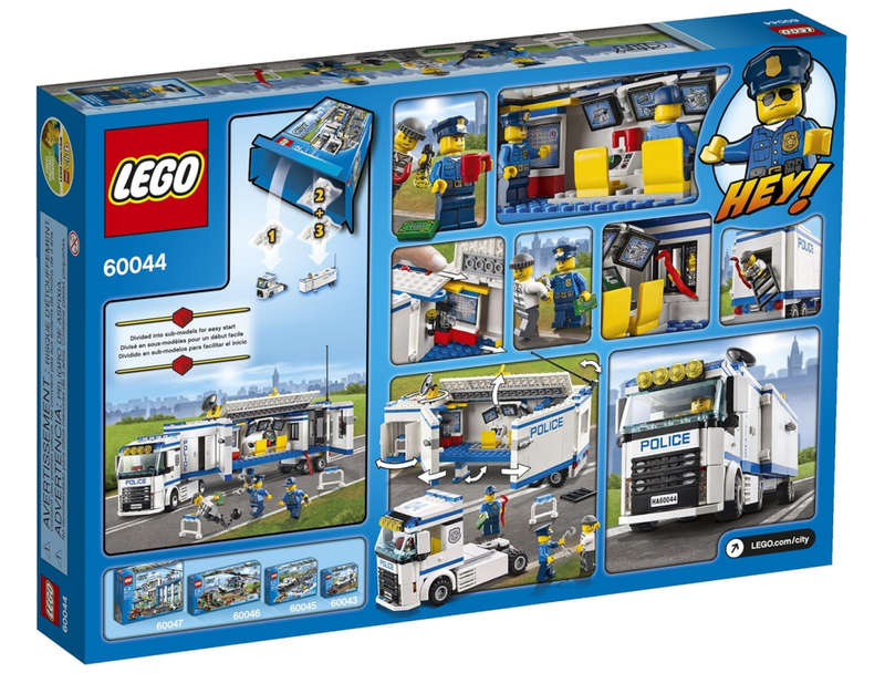 LEGO 60044 City Mobile Police Unit (Discontinued by Manufacturer 2014) Very Rare