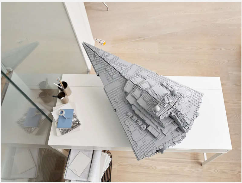 LEGO 75252 Star Wars Imperial Star Destroyer + LEGO 40686 Trade Federation Troop Carrier (Very Rare)