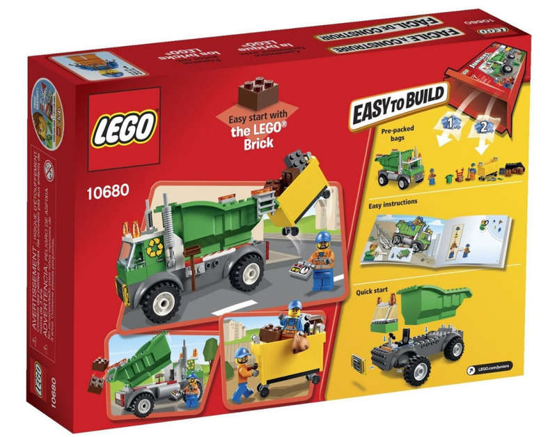 LEGO 10680 Juniors Garbage Truck (Discontinued by Manufacturer 2015) Very Rare