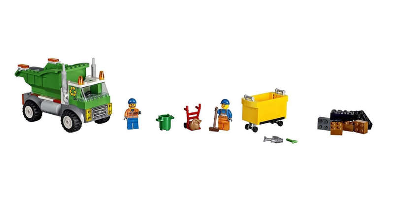LEGO 10680 Juniors Garbage Truck (Discontinued by Manufacturer 2015) Very Rare