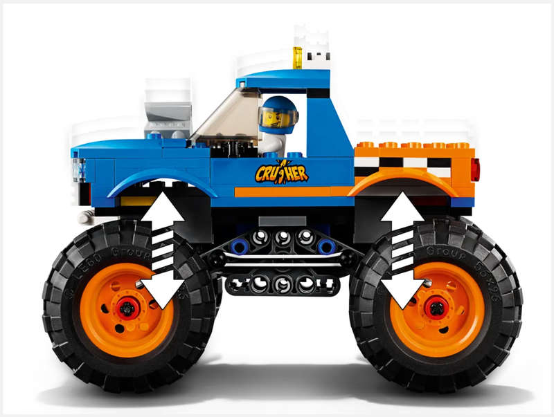 LEGO 60180 City Monster Truck (Discontinued by Manufacturer 2018)