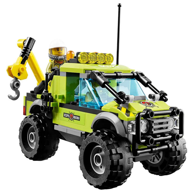 LEGO 60121  City Volcano Exploration Truck (Discontinued by Manufacturer 2016) Very Rare