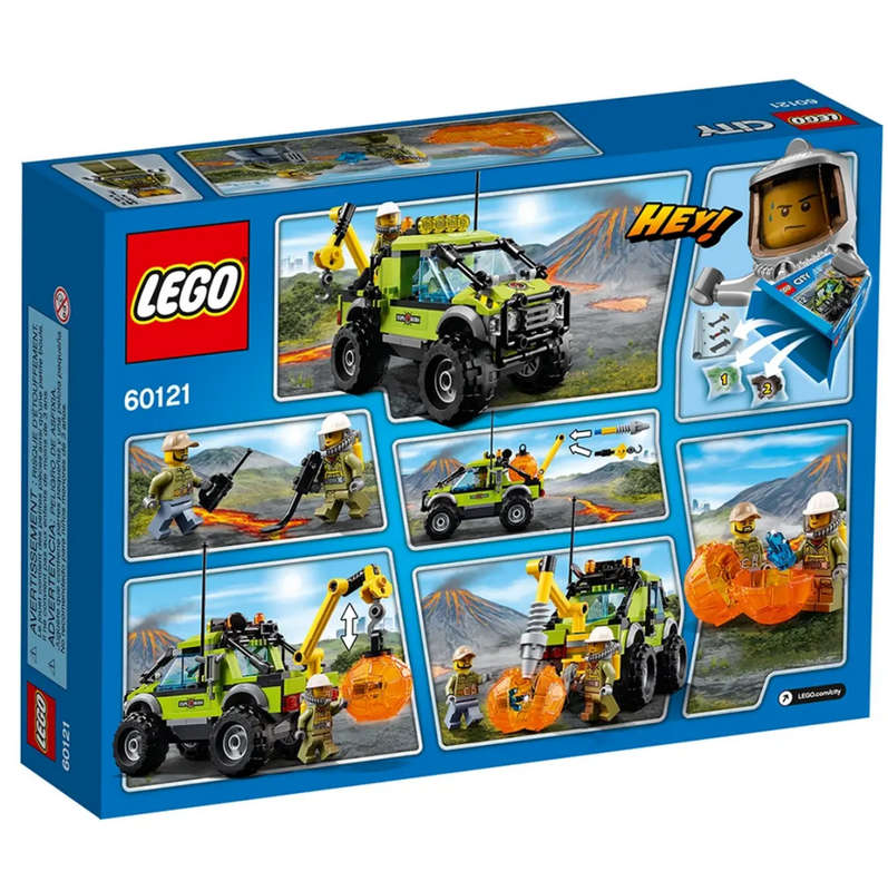 LEGO 60121  City Volcano Exploration Truck (Discontinued by Manufacturer 2016) Very Rare