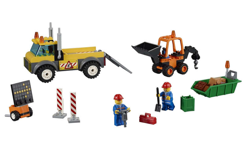 LEGO 10683 Juniors Road Work Truck  (Discontinued by Manufacturer 2015) Very Rare
