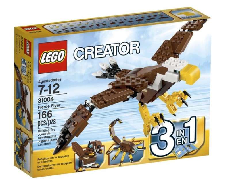 LEGO 31004  Creator Fierce Flyer (Discontinued by Manufacturer 2013) Very Rare