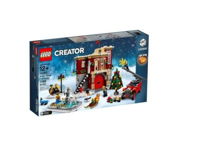 LEGO 10263 Creator Expert Winter Village Fire Station(Discontinued by Manufacturer 2018)Hard-to-find