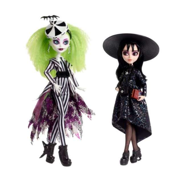 Beetlejuice and Lydia Deetz Monster High Skullector Doll 2-Pack Collectors Limited Edition Very Rare