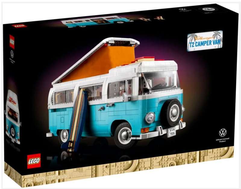 LEGO 10279 Volkswagen T2 Camper Van (Discontinued by Manufacturer 2021)