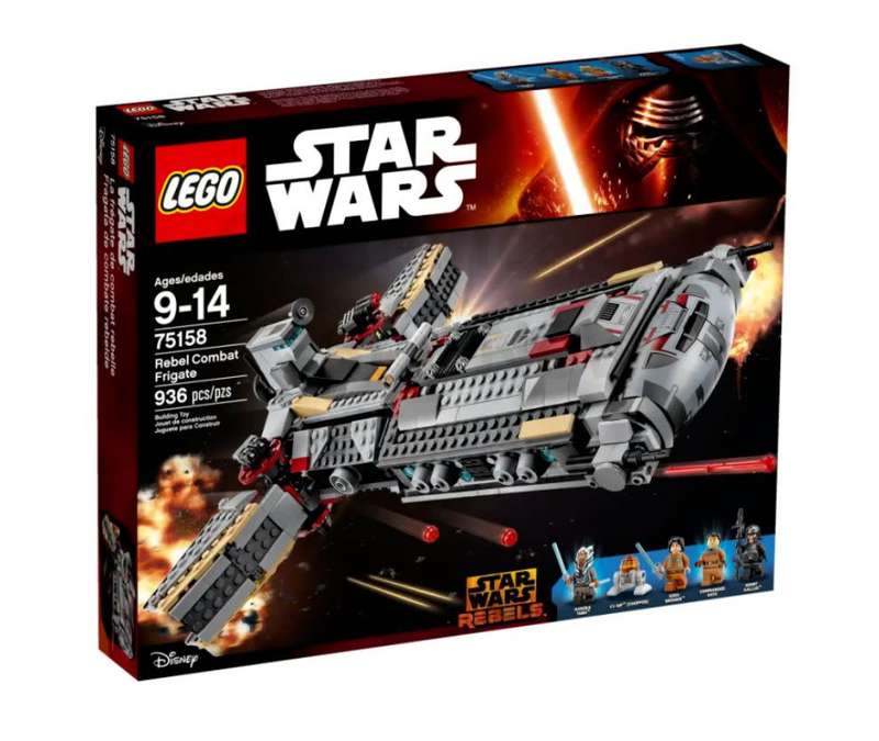 LEGO 75158 Star Wars Rebel Combat Frigate (Discontinued by Manufacturer 2016) Very Rare