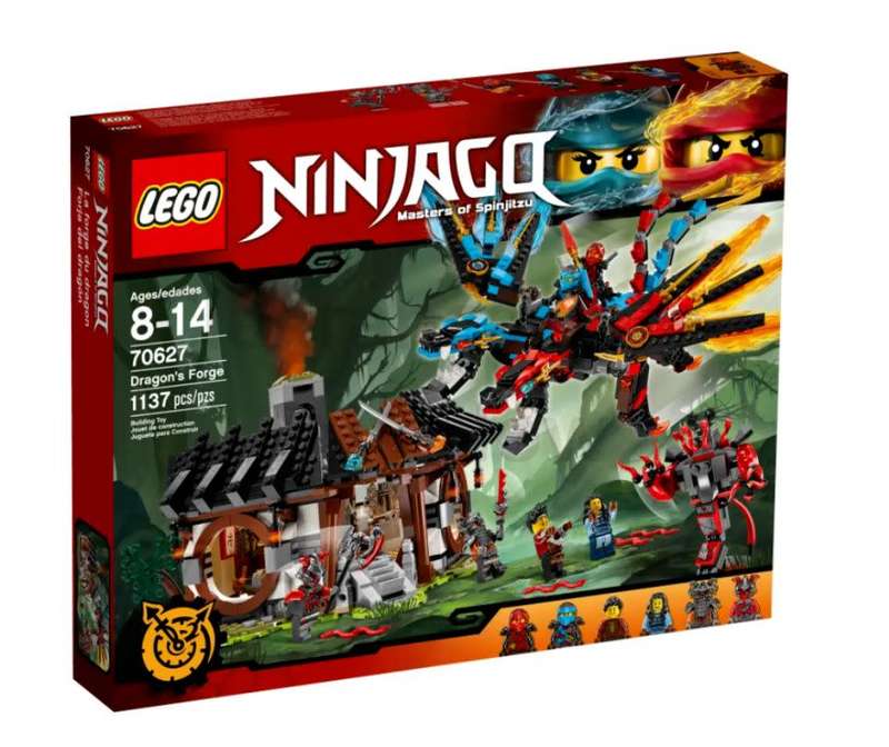 LEGO 70627 NINJAGO Dragon`s Forge (Discontinued by Manufacturer 2017) Very Rare