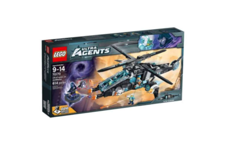 LEGO 70170 Ultra Agents Ultracopter AntiMatter (Discontinued by Manufacturer 2015) Very Rare