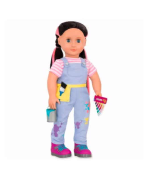 Our Generation Pro 18inch Doll Woodworker Ananda