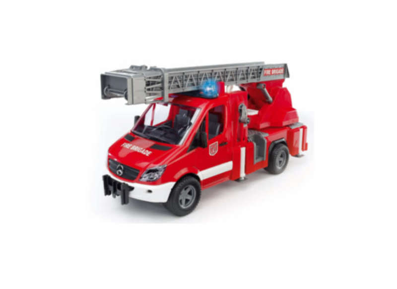 Bruder Mercedes Benz Sprinter Fire Engine With Ladder And Waterpump 1:16 Scale