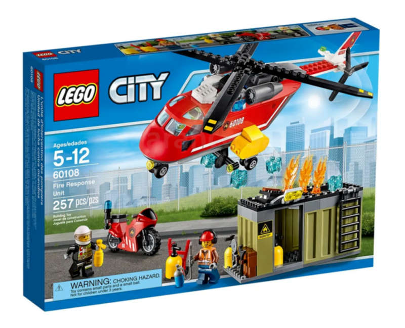 LEGO 60108 City Fire Response Unit (Discontinued by Manufacturer 2016)