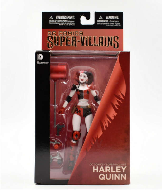 DC Comics Super Villains Harley Quinn Action Collectible Figure