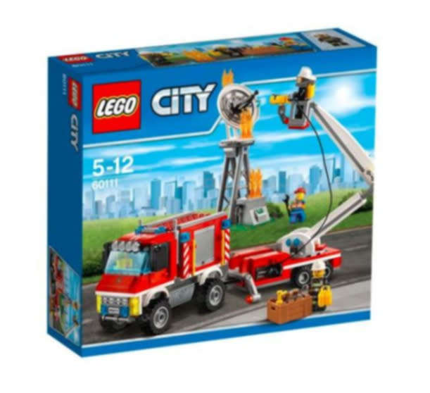 Lego 60111 City Fire Utility Truck Set (Discontinued by Manufacturer)