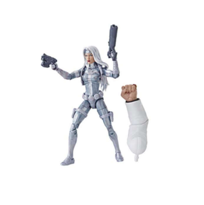 SPIDER-MAN Marvel Legends 6 INCH Action Figures WAVE 11 - SILVER SABLE
