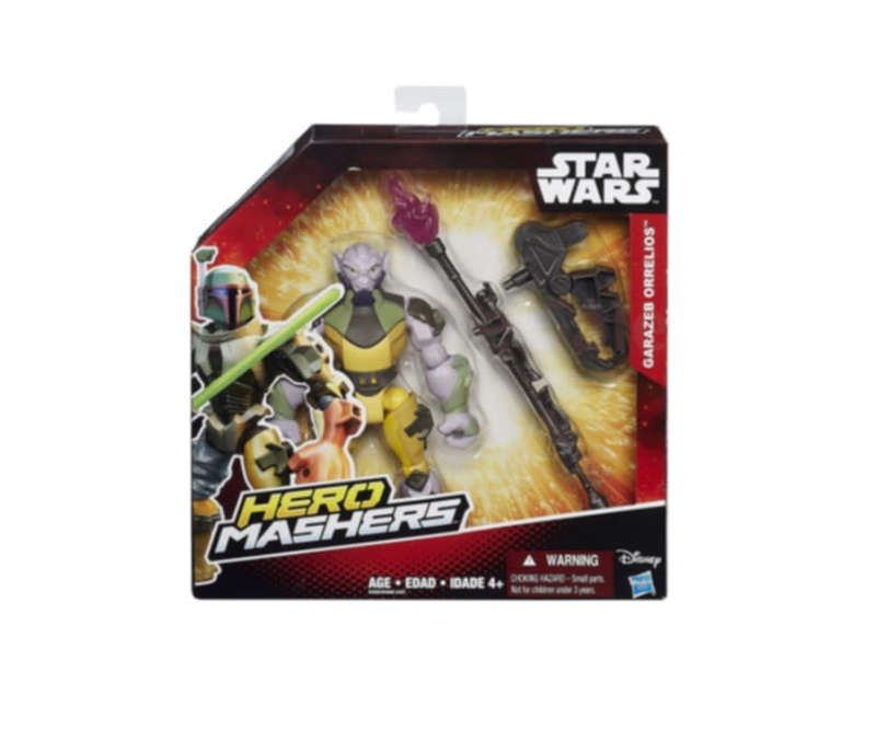 Star Wars Hero Mashers Zeb Orrelios Garazeb Hasbro Collectible Figure (New)