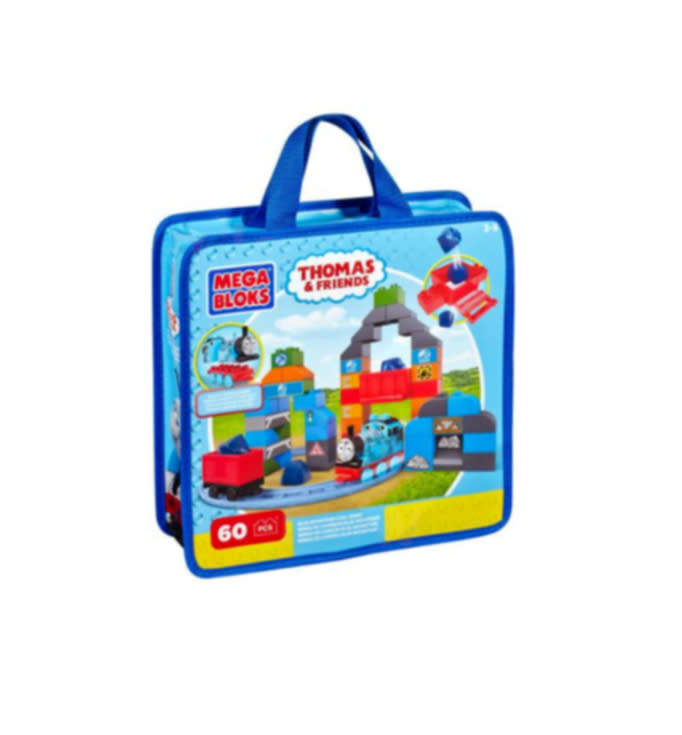 Mega Bloks Thomas & Friends Thomas at The Blue Mountain Coal Mines Collectible (60 Pieces)