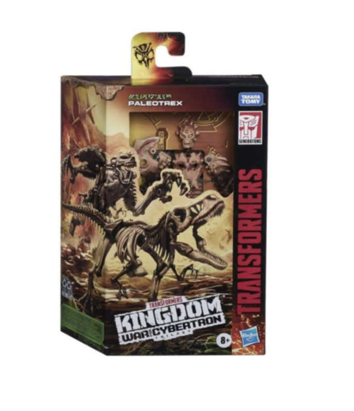 Transformers Generations War for Cybertron: Kingdom Deluxe WFC-K7 Paleotrex Fossilizer Action Figure