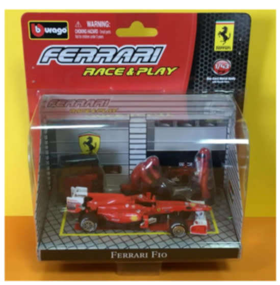 Burago Ferrari Race and Play 1/43 Scale - Ferrari F10