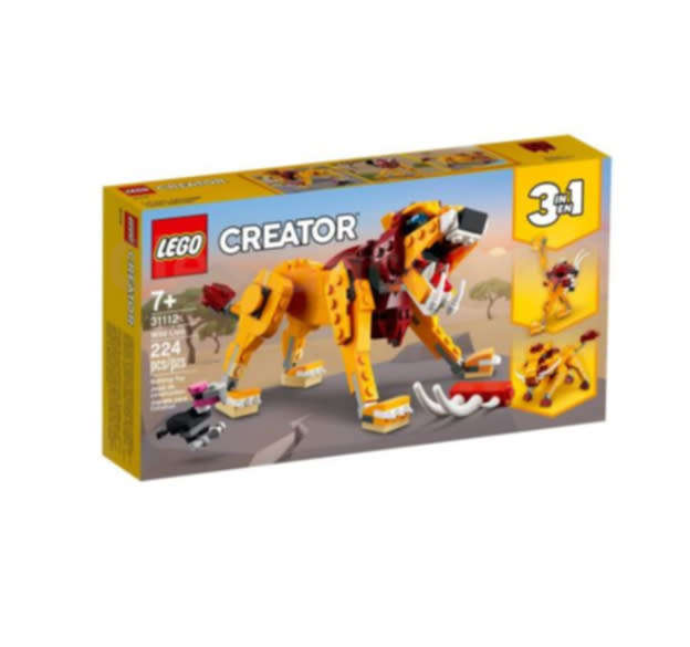 LEGO 31112 Creator 3 in1 Wild Lion (Discontinued by Manufacturer 2021)