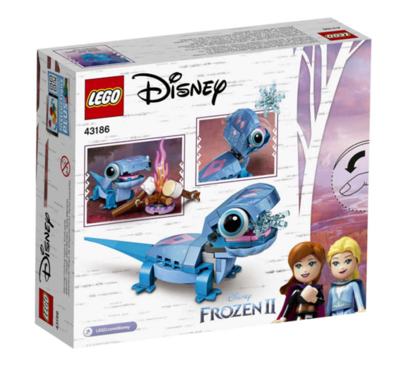 LEGO 43186 Disney Bruni The Salamander Buildable Character (Discontinued by Manufacturer 2021)