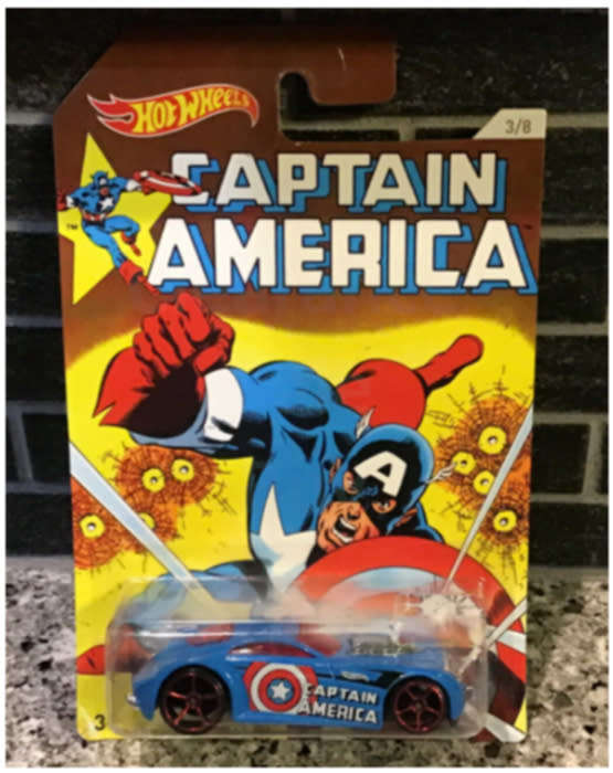 Hot Wheels Sir Ominous Captain America