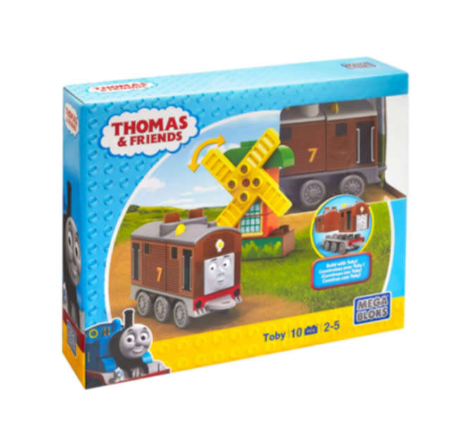 Mega Bloks Thomas & Friends Toby Collectible (10 Pieces)