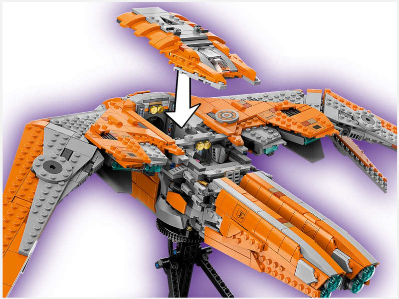 LEGO 76193 The Guardians Ship (Discontinued by Manufacturer 2021) Collectors Grail
