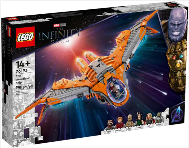 LEGO 76193 The Guardians Ship (Discontinued by Manufacturer 2021) Collectors Grail